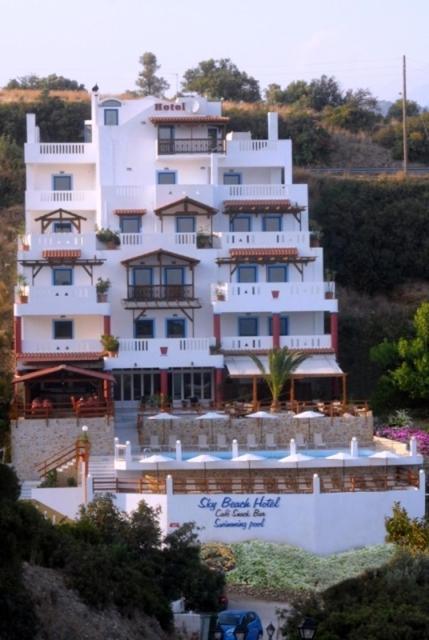 Sky Beach Hotel Agia Galini Eksteriør billede